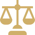 Legal balance symbol